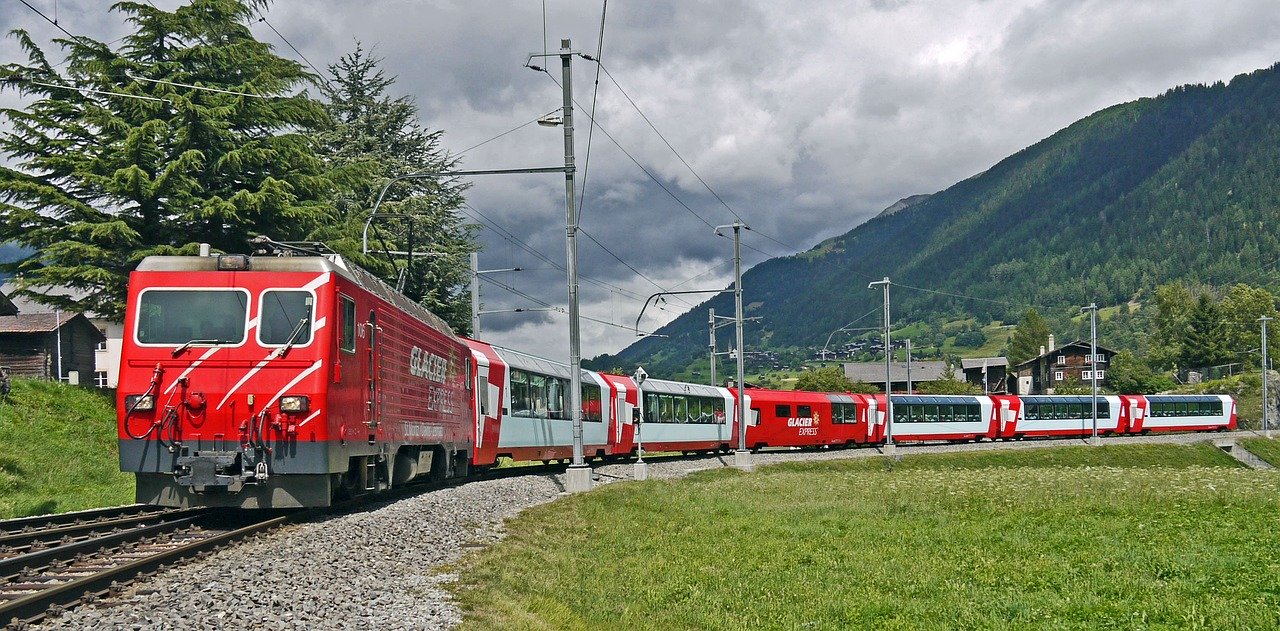 švýcarsko - glacier express