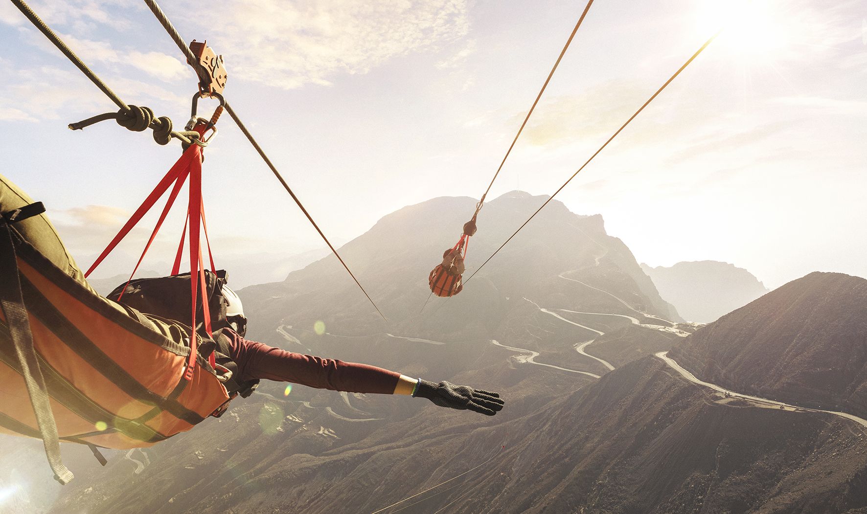 ras al khaimah - zipline